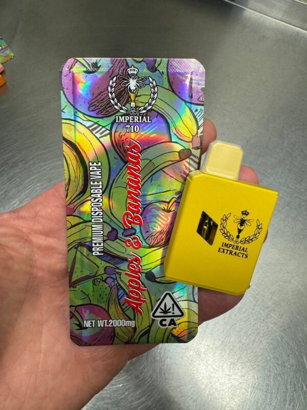 Premium Imperial 710 Apples and Bananas 2G Disposables