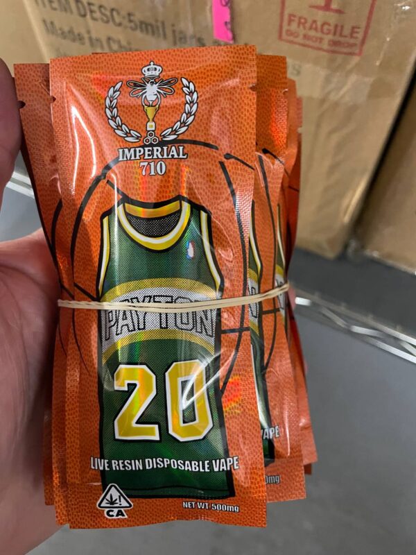 Imperial Extracts Gary Payton Live Resin Disposable Vape