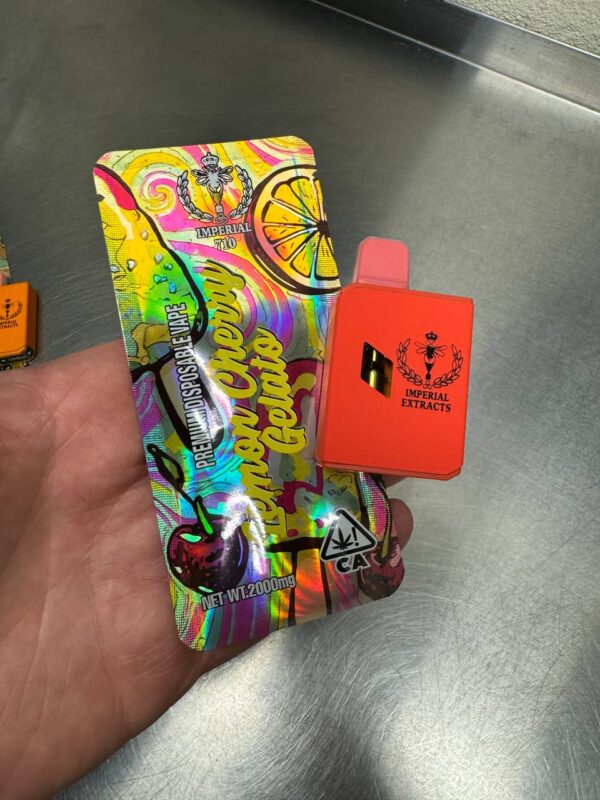 Premium Imperial 710 Lemon Cherry Gelato 2G  Disposable Vape