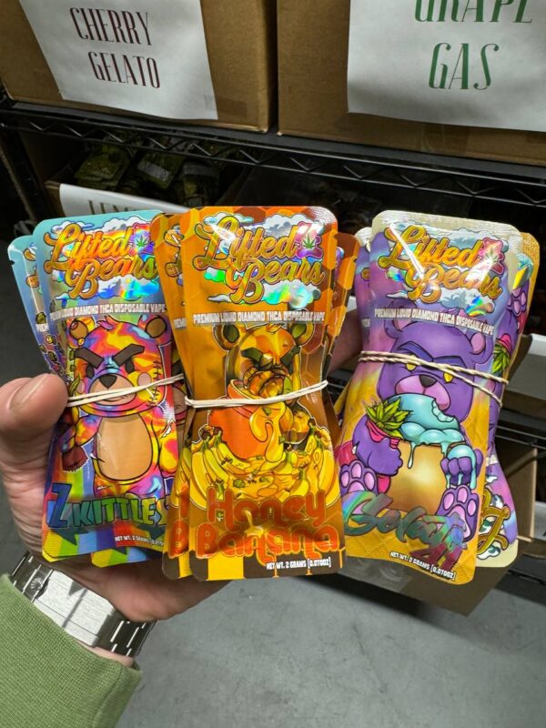 Lifted Bears 2G Zkittles THCA Disposable Vape - Image 2