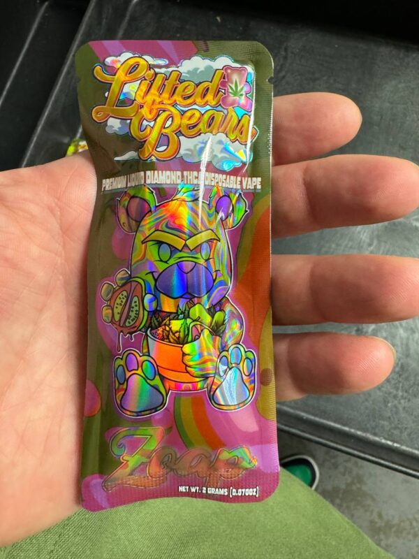 Lifted Bears 2G Zoap THCA Disposable Vape